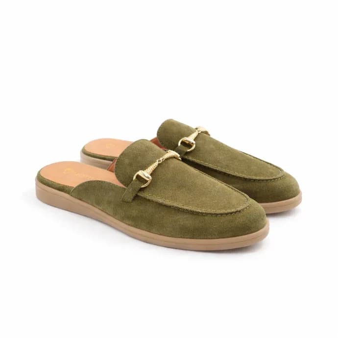 Lorca Women's Suede Mule Loafers