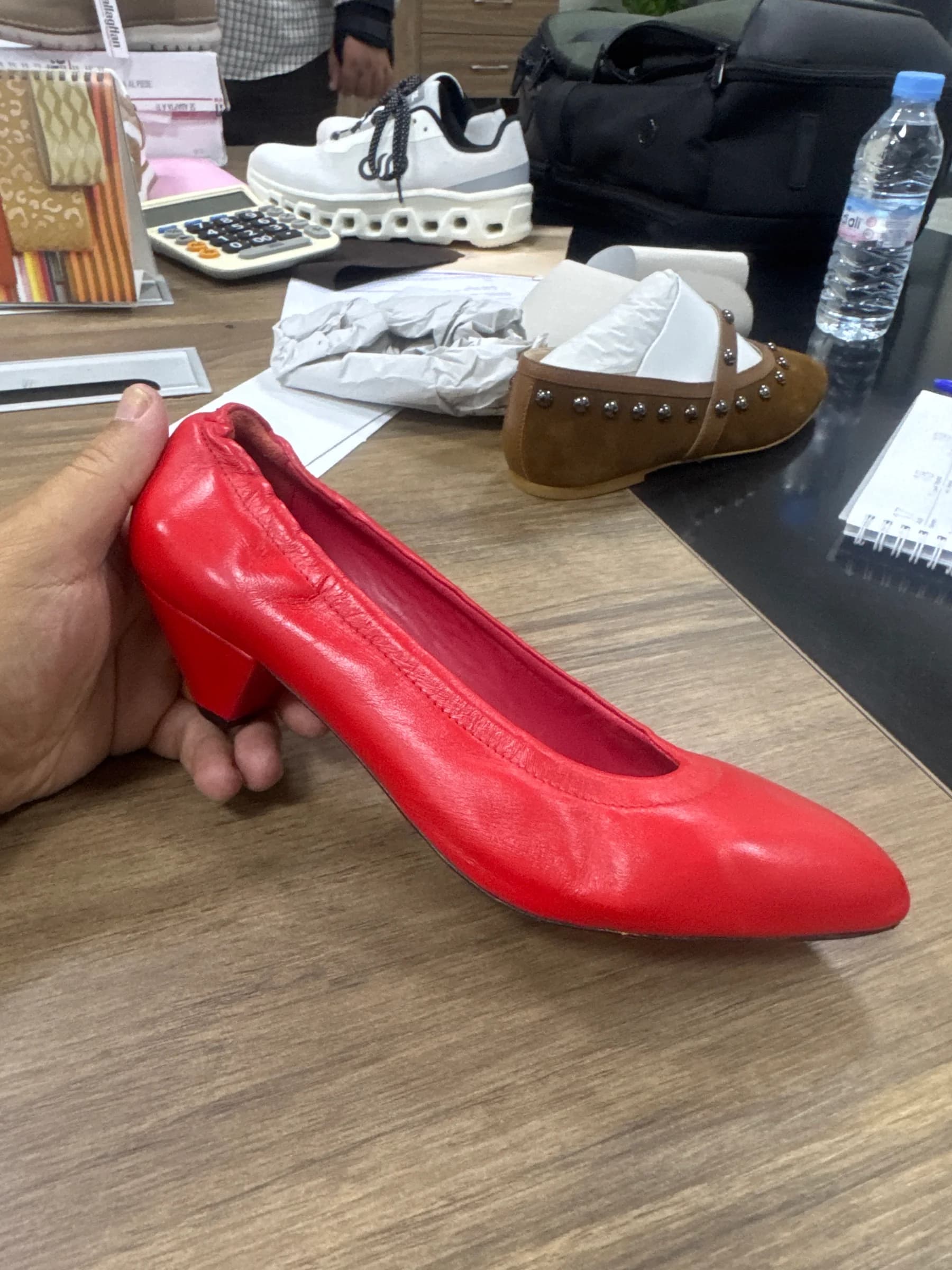 Women’s Low Block Heel Pump Shoes