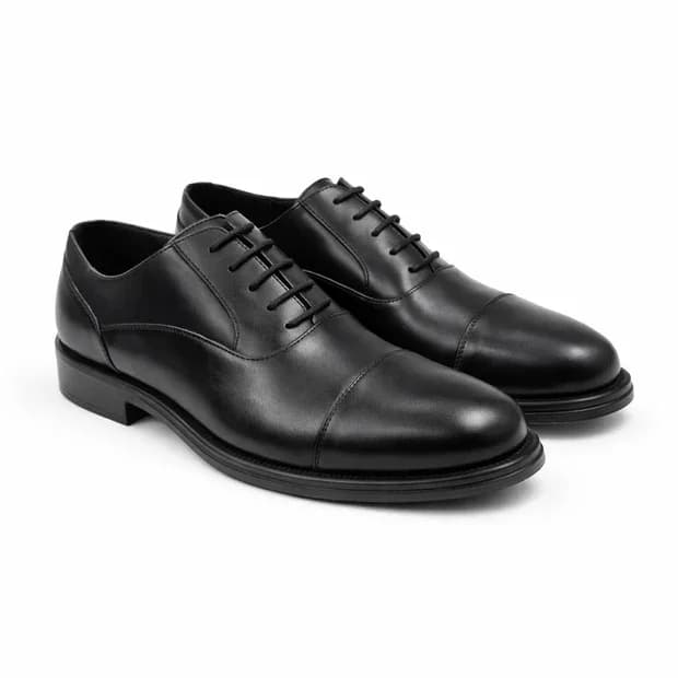 Men's Cap Toe Oxford Dress Shoes