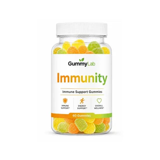 Immunity Support Gummies with Vitamin C, Zinc & Elderberry