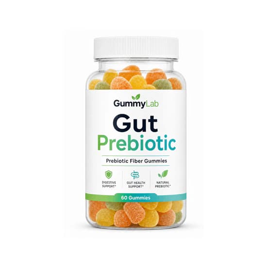 Gut Prebiotic Fiber Gummies - 60 Gummies
