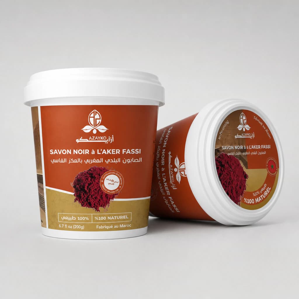 Savon noir marocain à l’aker fassi