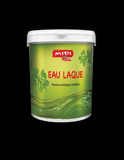 Peinture écologique brillante à base d’eau