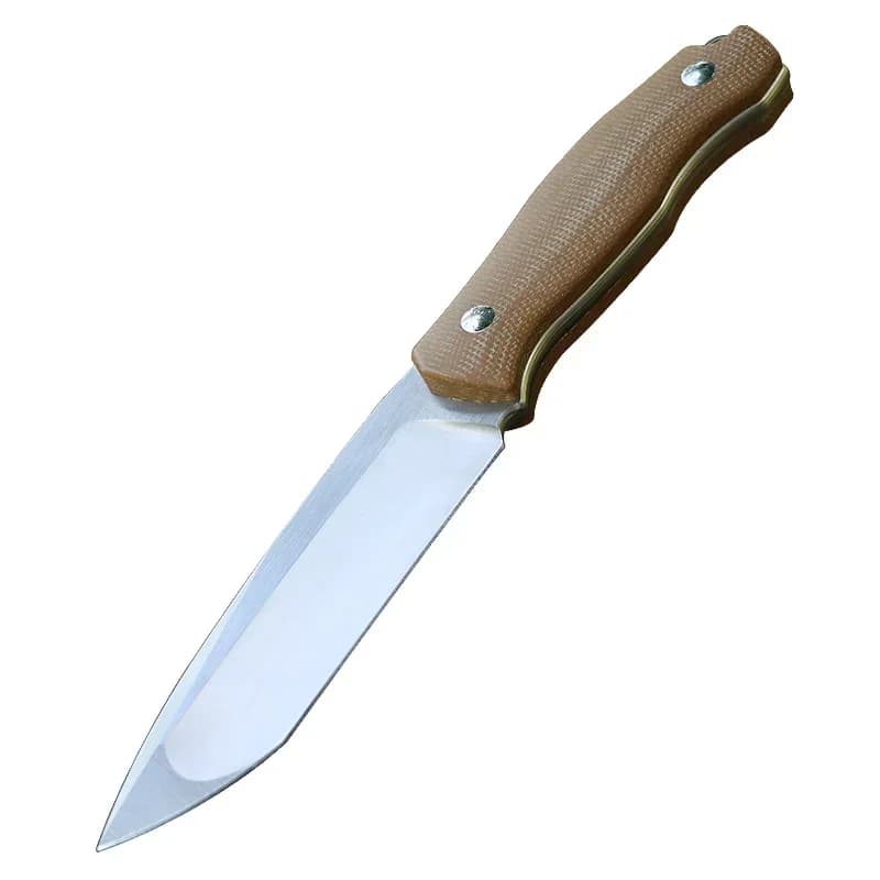 topknivesllc Contoured Handle Fixed Blade Outdoor Knife DGN-812