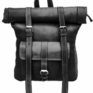 Cartable Noir en cuir