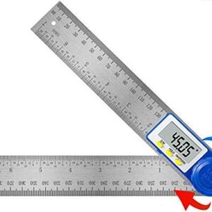 Outil Angle Numérique Inox 360°