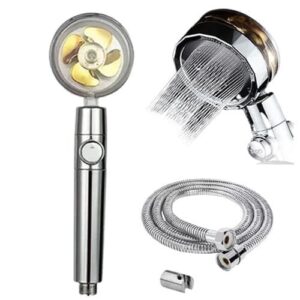 Douchette Haute Pression 360° Turbo – Expérience de Douche Luxueuse et Économique