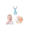 Brosse à dents en Silicone pour bébé en forme de U