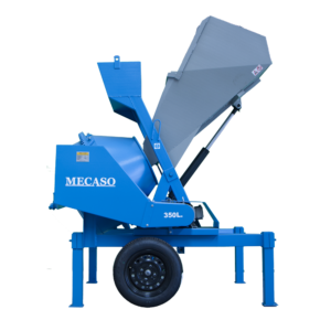 Bétonnière 350L à Basculement Hydraulique MECASO 🇲🇦 🇸🇳 🇨🇮 🇬🇳 🇲🇱