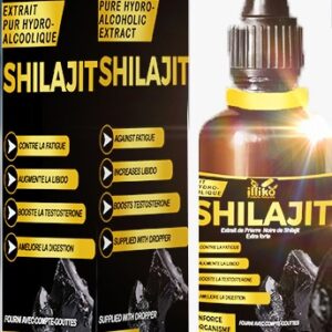 Shilajit Gold Grade Liquide Résine Pure