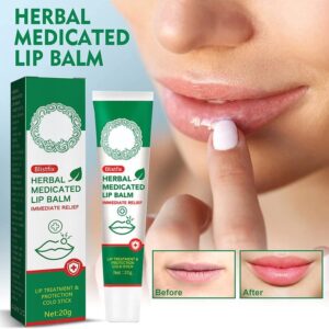 Baume à Lèvres aux Herbes – Hydratation Longue Durée