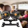 Ventilateur de Voiture 12V/24V – Confort et Fraîcheur à Chaque Trajet
