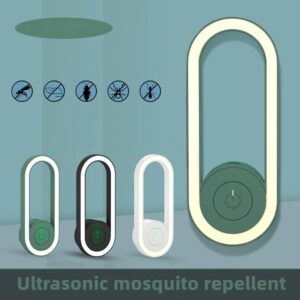 YDE: Répulsif Ultrasonique Anti-Moustiques LED