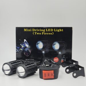 Projecteur LED Moto Feux Route Puissants