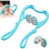 DLA: Rouleau de Massage Cervical Manuel 6 Billes Soulagement
