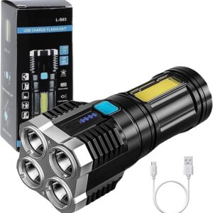 YDE: Lampe Torche LED Rechargeable Longue Portée