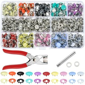 DLA : Kit Boutons Pression Couleurs Outils Couture
