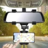 DLA: Support Téléphone Voiture Rétroviseur Rotatif 360° Universel