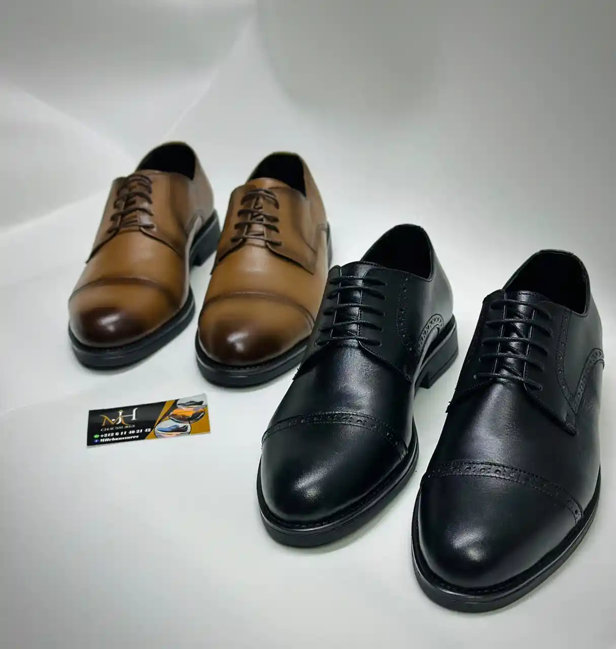 Chaussures homme en cuir véritable